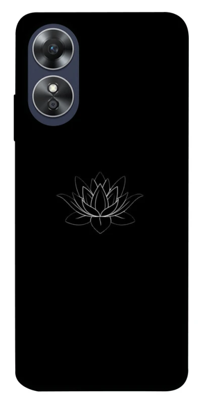 Чохол на Oppo A17 Black Lotus фото 1 з 1