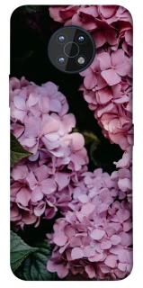Чехол на Nokia G50 Розовые гартензии фото 1 из 1