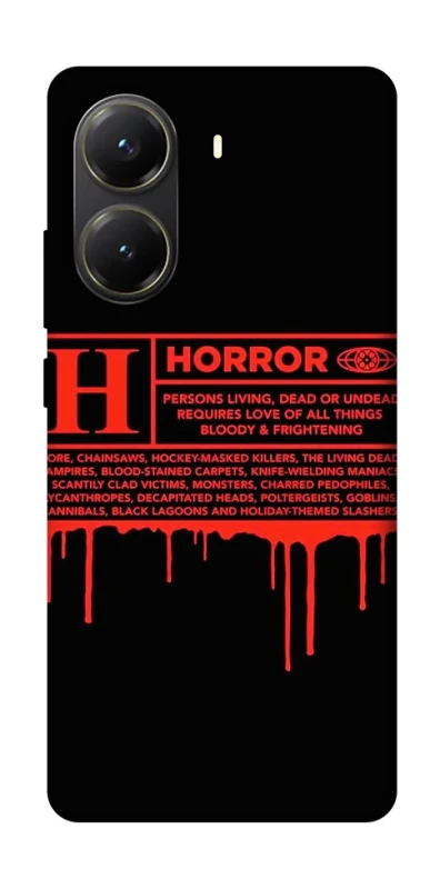 Чохол на Xiaomi Poco X6 Pro Horror Halloween фото 1 з 1