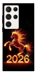 Чехол на Samsung Galaxy S23 Ultra Red Fire Horse ver.1 фото 1 из 1