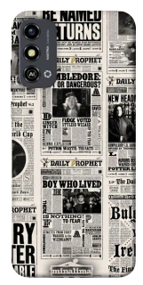 Чохол на ZTE Blade A53 Harry Potter newspaper фото 1 з 1