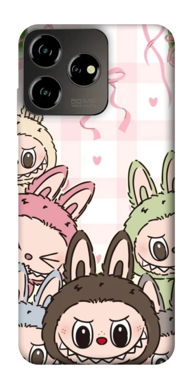 Чохол на ZTE Blade V50 Design 4G All Labubu 2 фото 1 з 1