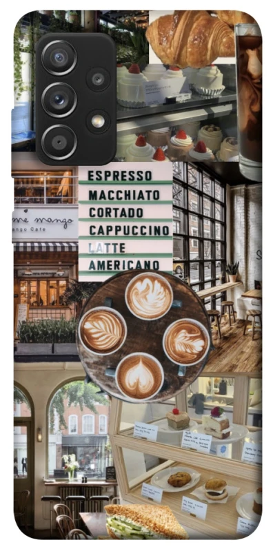 Чохол на Samsung Galaxy A52 4G / A52 5G Coffee collage ver.5 фото 1 з 1