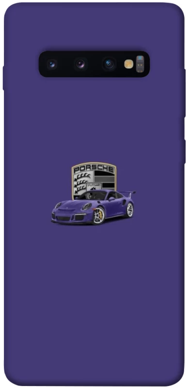 Чехол на Samsung Galaxy S10+ Porsche purple фото 1 из 1