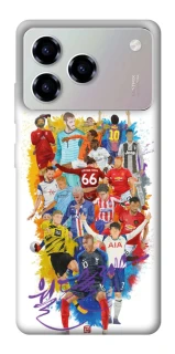 Чехол на ZTE Blade A76 Football Abstract v2 фото 1 из 1