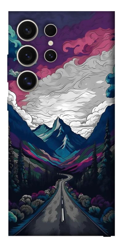 Чехол на Samsung Galaxy S25 Ultra Нарисованные горы фото 1 из 1