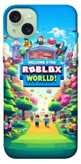 Чехол на Apple iPhone 15 Plus (6.7") Roblox World фото 1 из 1