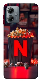 Чехол на Motorola Moto G14 Netflix and popcorn фото 1 из 1