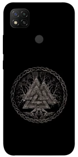 Чехол на Xiaomi Redmi 9C Валькнут v3 фото 1 из 1