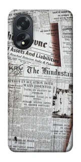 Чехол на Oppo A18 Газеты фото 1 из 1