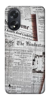 Чохол на Oppo A38 Газети фото 1 з 1