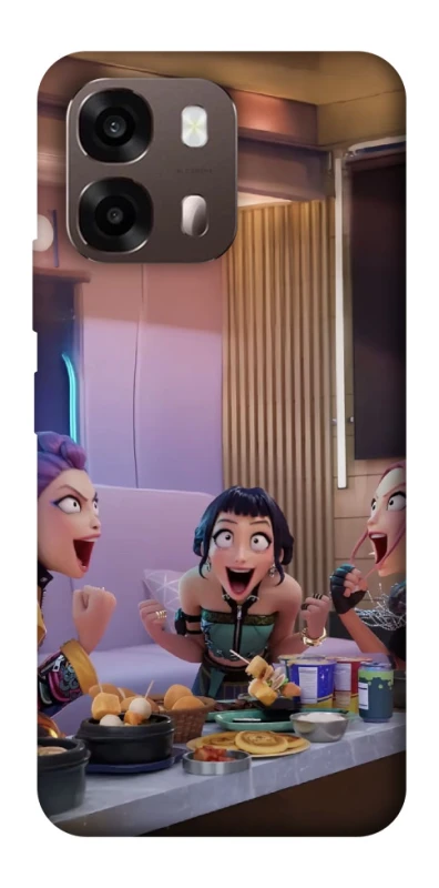 Чехол на Oppo A6 K-Pop Demon Hunters ver.15 фото 1 из 2