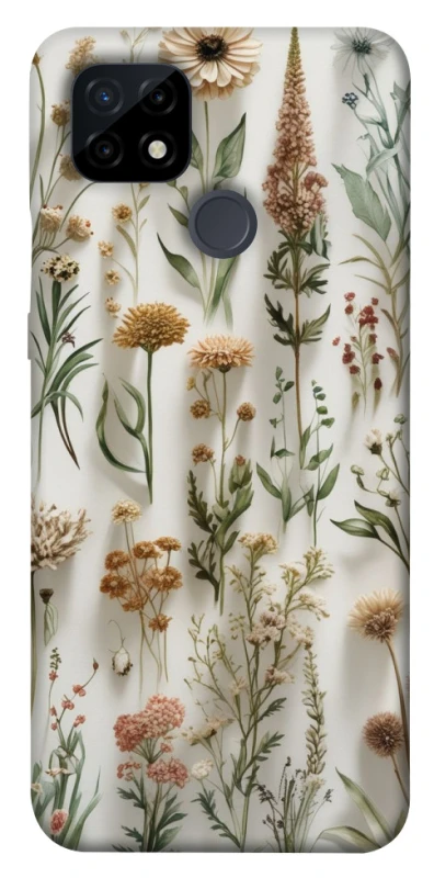Чехол на Realme C21 Floral design ver.2 фото 1 из 1