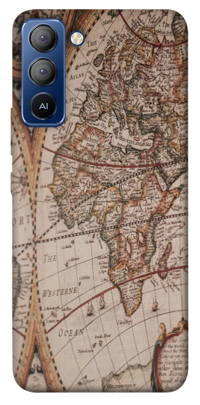 Чохол на TECNO Pop 5 LTE Карта подорожей фото 1 з 1