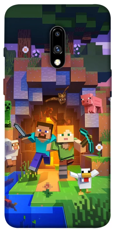 Чехол на OnePlus 7 Minecraft game фото 1 из 1