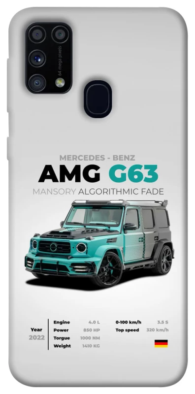 Чохол на Samsung Galaxy M31 Mint amg G63 фото 1 з 1