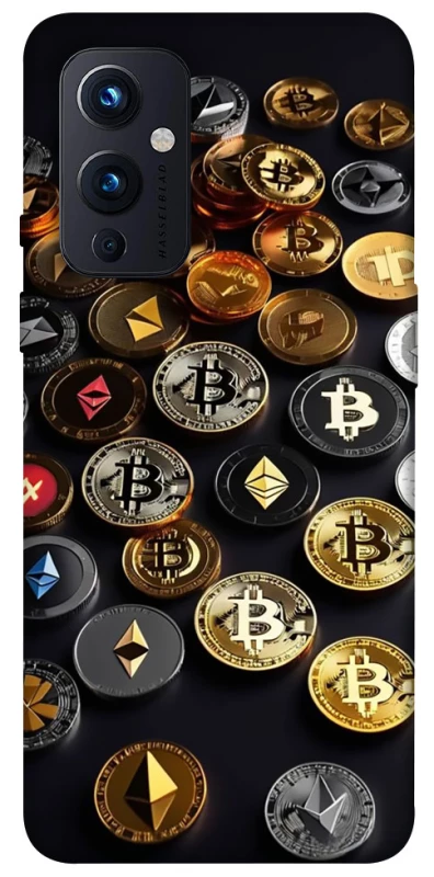 Чехол на OnePlus 9 Many coins фото 1 из 1