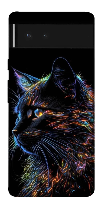Чохол на Google Pixel 6 Чорний кіт фото 1 з 1