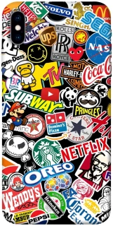 Чехол на Apple iPhone X (5.8") brands фото 1 из 1