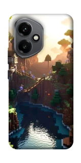Чехол на Honor 400 Minecraft sunset фото 1 из 1