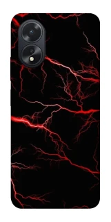 Чехол на Oppo A18 Красная молния фото 1 из 1