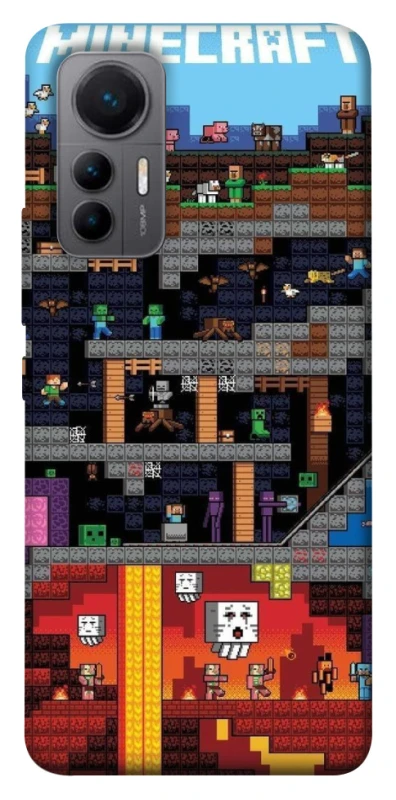 Чохол на Xiaomi 12 Lite Minecraft фото 1 з 1