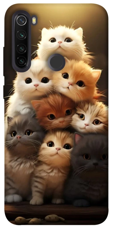 Чехол на Xiaomi Redmi Note 8T Чехол Kittie Love v2 фото 1 из 1
