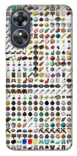 Чохол на Oppo A17 Minecraft v2 фото 1 з 1