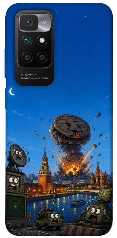 Чохол на Xiaomi Redmi 10 Moscow never sleeps ver.8 фото 1 з 1