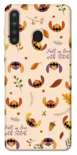 Чохол на Samsung Galaxy A21 Fall in love with Stitch фото 1 з 1
