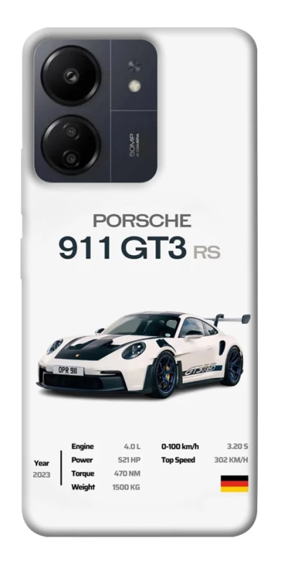 Чохол на Xiaomi Redmi 13C Porsche 911 GT3 фото 1 з 1