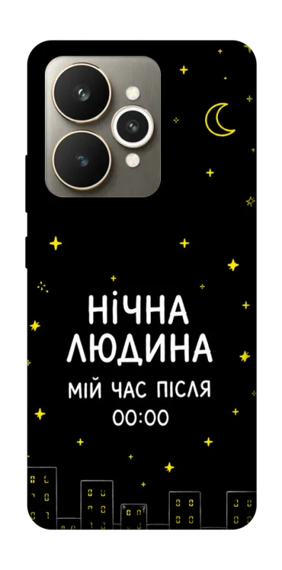 Чехол на Realme 15 Нічна людина фото 1 из 1