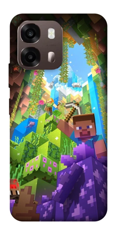 Чехол на Oppo A6 Minecraft forever фото 2 из 2