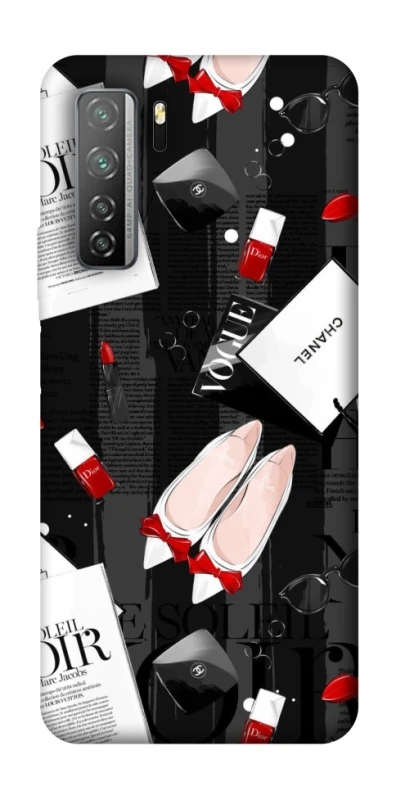 Чехол на Huawei Nova 7 SE Fashion collage ver.4 фото 1 из 1