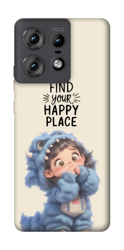 Чохол на Motorola Edge 50 Pro Happy Place фото 1 з 1