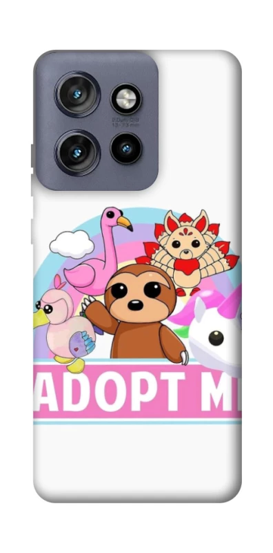 Чохол на Motorola Edge 50 Neo Adopt Me Pets Logo фото 1 з 1