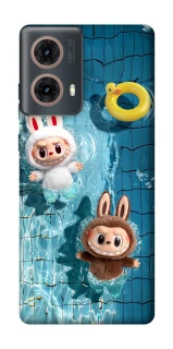 Чохол на Motorola Moto G85 Labubu in the pool фото 1 з 1