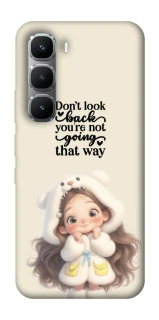 Чехол на Infinix Hot 60 Pro Don't look back фото 1 из 1