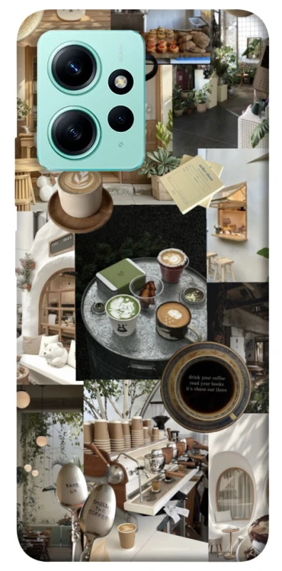 Чехол на Xiaomi Redmi Note 12 4G Coffee collage ver.4 фото 1 из 1