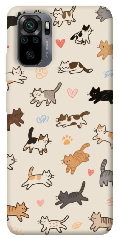 Чохол на Xiaomi Poco M5s Cat style ver.2 фото 1 з 1