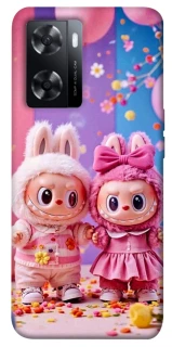 Чехол на Oppo A57s Labubu twins ver.2 фото 1 из 1
