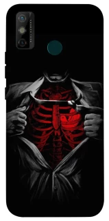 Чохол на TECNO Spark 6 Go Skeleton Heart фото 1 з 1