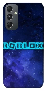 Чохол на Samsung Galaxy A24 4G Roblox Space Logo Blue фото 1 з 1