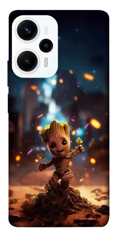 Чехол на Xiaomi Poco F5 / Note 12 Turbo Baby Groot v3 фото 1 из 1
