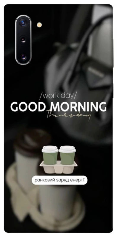 Чохол на Samsung Galaxy Note 10 Thursday coffee фото 1 з 1