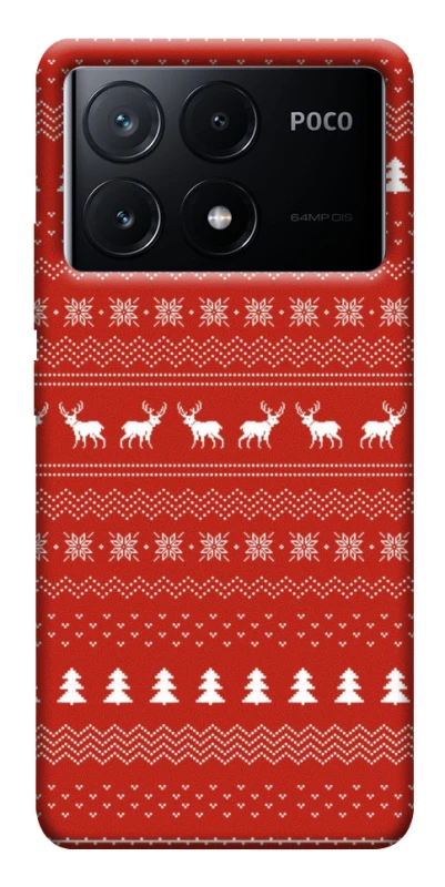 Чехол на Xiaomi Poco X6 Новогодний v12 фото 1 из 1