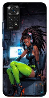 Чехол на Xiaomi Redmi Note 11 (Global) / Note 11S Cyber girl фото 1 из 1