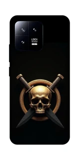 Чехол на Xiaomi 13 Golden Skull фото 1 из 1