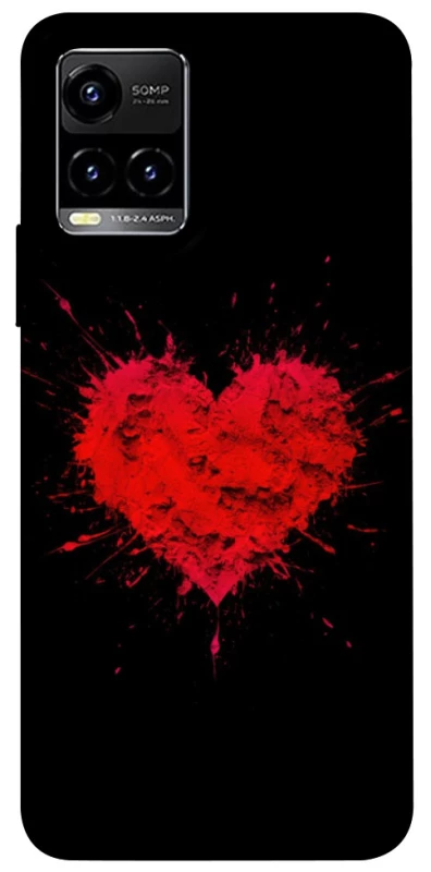 Чохол на Vivo Y21 / Y33s Splash heart фото 1 з 1