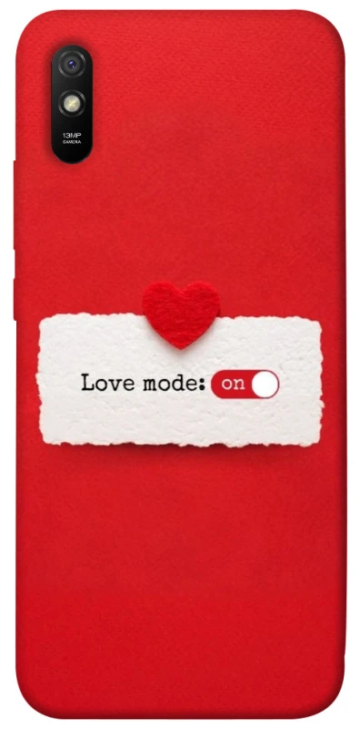 Чехол на Xiaomi Redmi 9A Love Mode ON фото 1 из 1